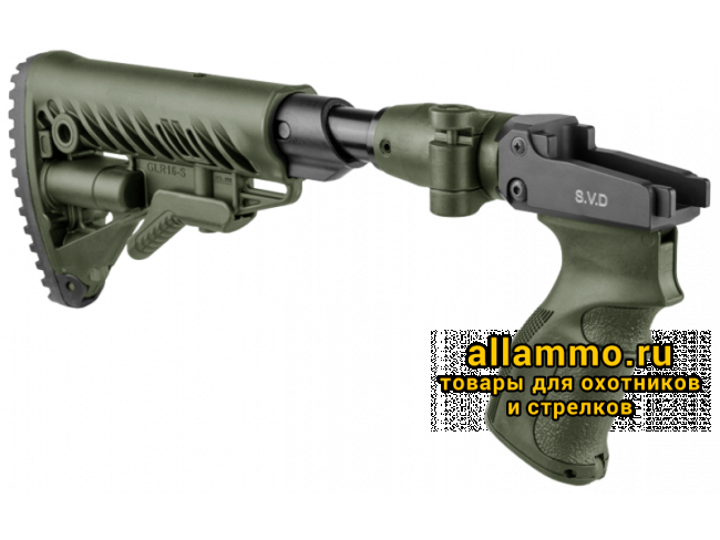08c8e98325cc6b3ea7402ebbd1c9466d-800x600.png Складной телескопический приклад FAB Defense M4 SVD SB с компенсатором отдачи для СВД/Тигр/TG-3