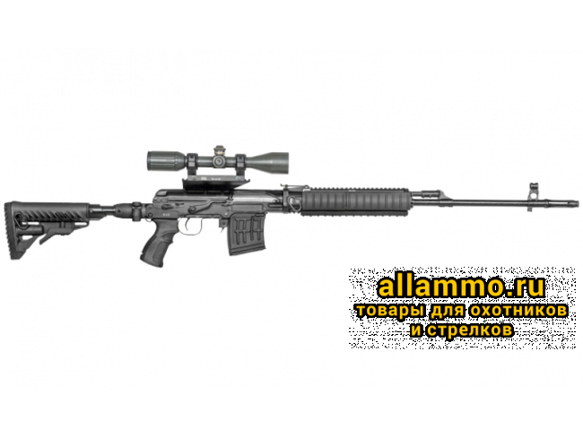 a7bc5e78bac48d4822924146e30c43a4-800x600.png Складной телескопический приклад FAB Defense M4 SVD SB с компенсатором отдачи для СВД/Тигр/TG-3
