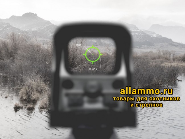 HWS_Green_0-Reticle_Illustration.jpg Коллиматорный голографический прицел EOTech XPS2-0 Green