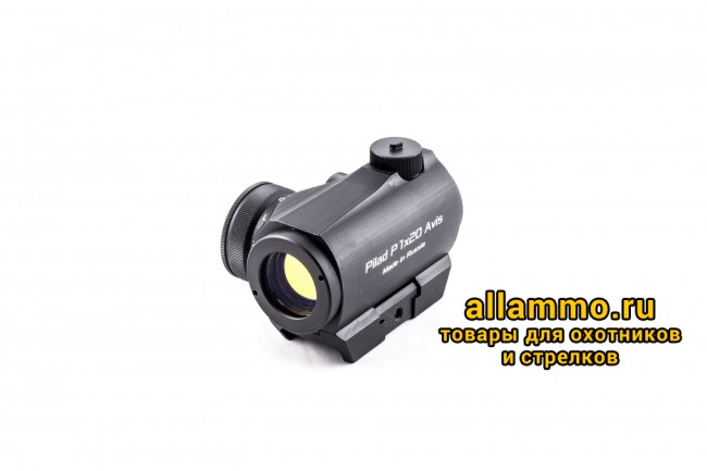 Коллиматорный прицел ВОМЗ Пилад P1х20 AVIS-02 (weaver шестигранник, барабан яркости)