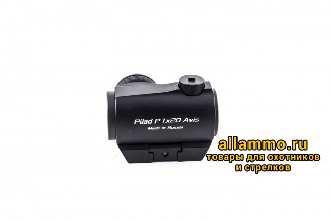 Коллиматорный прицел ВОМЗ Пилад P1х20 AVIS-02 (weaver шестигранник, барабан яркости)