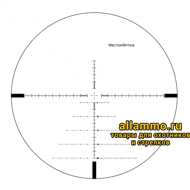 Оптический прицел Vector Optics Tourex 6-24x50 FFP кольца 30мм