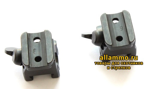 37745_3 5252-40089 Быстросъемные стойки MAK под LM-призму с основаниями на Steyr Classic SBS 96