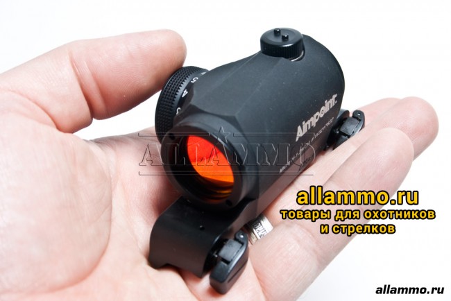 IMG_5301.jpg Коллиматорный прицел Aimpoint Micro H-1 (2MOA) на Blaser (200090)