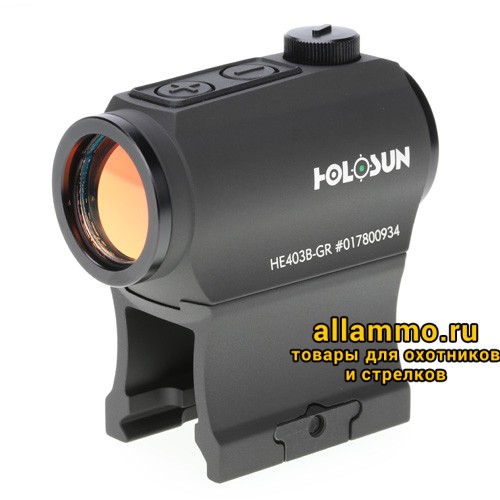 fd6d9c9530329b3bf0c9558f6a7c40eb.jpg Коллиматорный прицел Holosun MicroELITE HE403B-GR