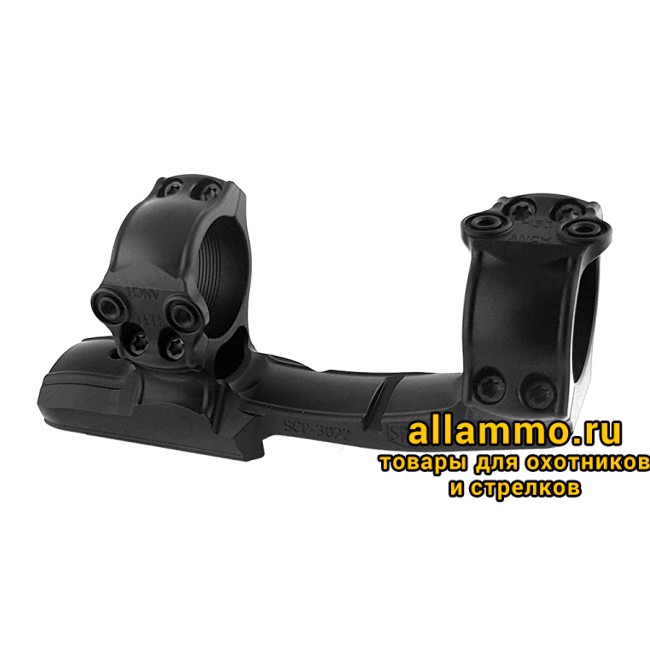 SCP-3022D Кронштейн Spuhr кольца 30мм с двумя интерфейсами на Picatinny/Weaver L=141мм KR=70мм H=38мм