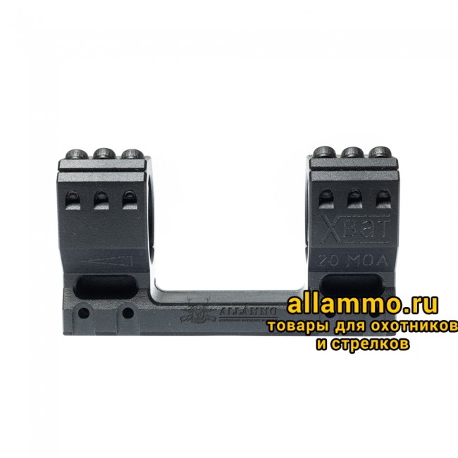 5 (2) Моноблочный кронштейн РОСТ "ХВАТ" 34мм H20мм 20MOA на Picatinny/Weaver
