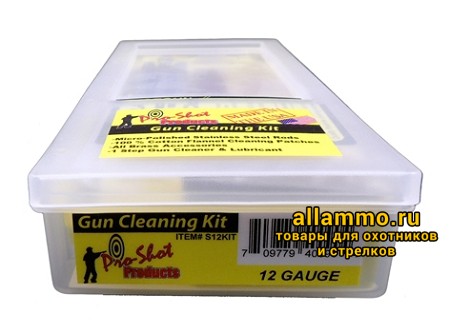 4eb5a5e34b5e48098f53e1c835e06160.jpg Набор для чистки PRO-SHOT Classic 12 калибр (S12Kit)