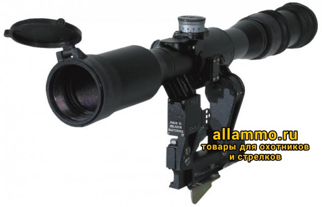 Оптический прицел Беломо ПОСП 8x42 на Вепрь/Сайга/АК М6 PRO