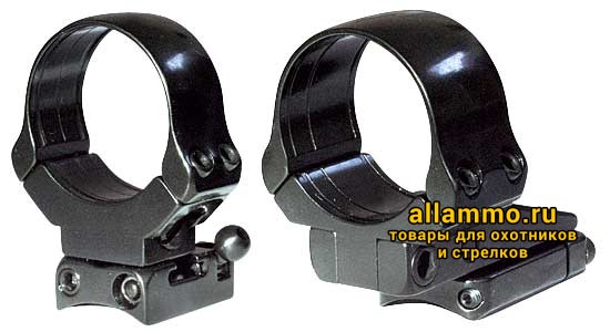 29559 307-05273-KR26 Быстросъемные поворотные кольца Apel EAW 30мм с основаниями на Benelli Argo KR=26мм BH=22мм
