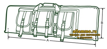 Чехол UTG тактический для оружия, ПВХ, цвет Digital