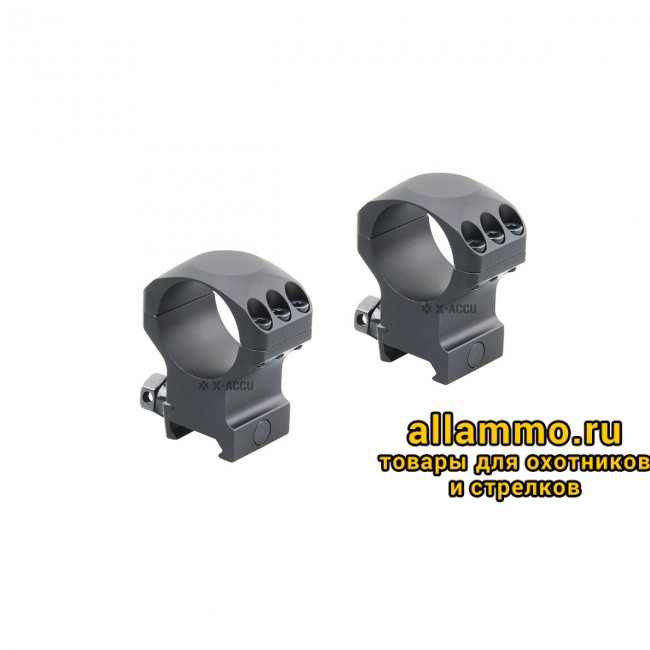 Кольца Vector Optics X-Accu 30мм BH=32мм Средние на Picatinny/Weaver (XASR-3002)