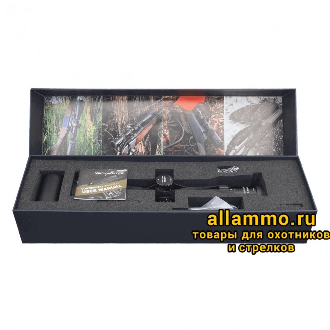 Оптический прицел Vector Optics Continental Tactical X8 2-16x44 SFP ED Zero Stop кольца 30мм