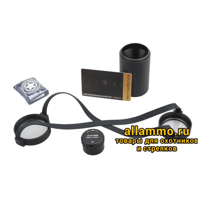 Оптический прицел Vector Optics Continental Tactical X8 2-16x44 SFP ED Zero Stop кольца 30мм