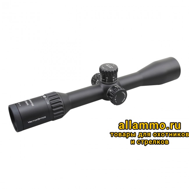 Оптический прицел Vector Optics Continental Tactical X8 2-16x44 SFP ED Zero Stop кольца 30мм