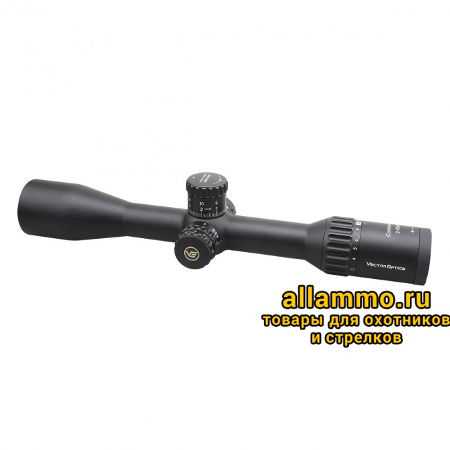 Оптический прицел Vector Optics Continental Tactical X8 2-16x44 SFP ED Zero Stop кольца 30мм