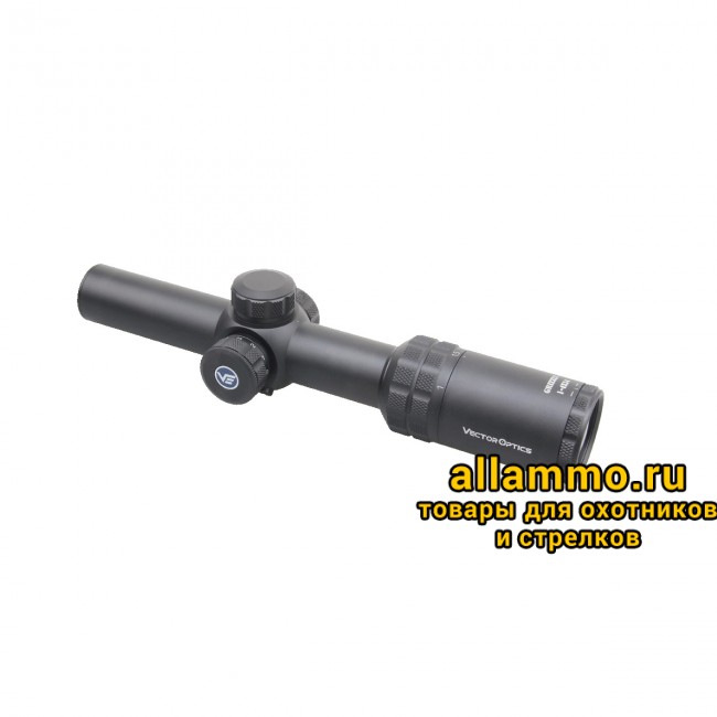 Оптический прицел Vector Optics Grizzly 1-4x24 SFP кольца 30мм