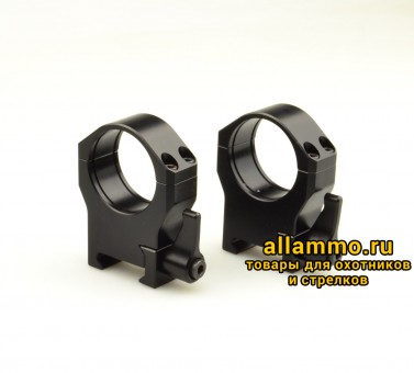 Кольца быстросъемные Luman Precision 30 мм AL HIGH высокие BH=17мм алюминий