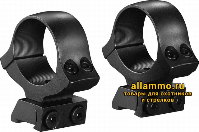 Кольца раздельные KOZAP CZ452 D26мм BH17.8 (No.21) основание + кольца средние