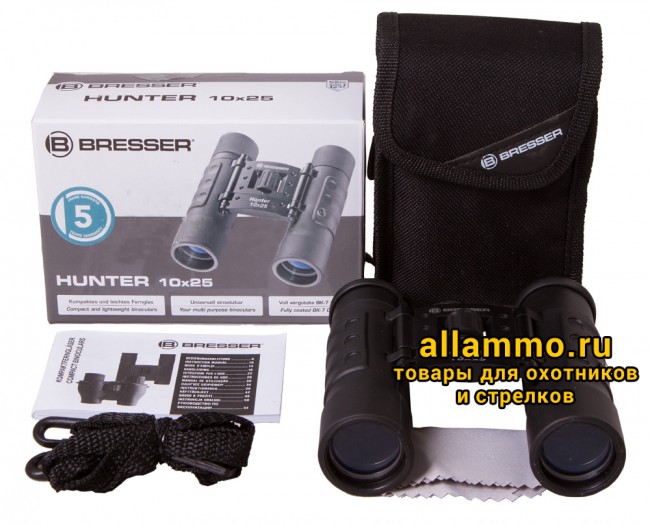 Бинокль Bresser Hunter 10x25