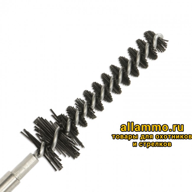 bdaf0b0c58278b90963cd2d8cd298589.jpeg Нейлоновый ершик Bore Tech для патронника AR-15/M-16 .223Rem Cal. резьба папа 8/32 (BTNC-22-100)