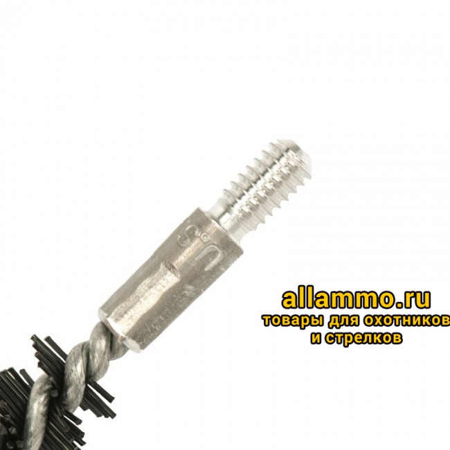 f5ba4b4eb9cbdf454d15d64463debcfc.jpeg Нейлоновый ершик Bore Tech для патронника AR-15/M-16 .223Rem Cal. резьба папа 8/32 (BTNC-22-100)