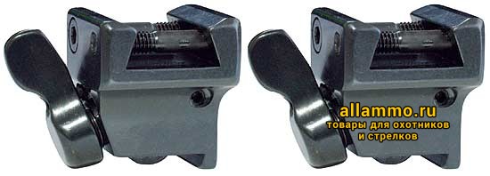 37745_2 5252-40012S Быстросъемные стойки MAK под LM-призму с основаниями на Sauer 101