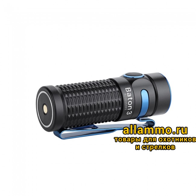 Фонарь Olight Baton 3 Black Premium Edition