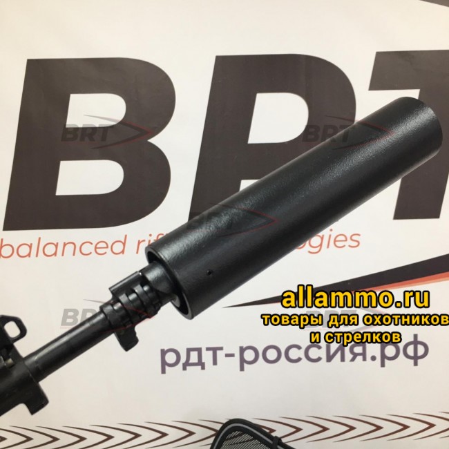 Реактивный ДТКП закрытого типа BRT на TR3/АК-12, кал. 5,45Х39 (200мм, резьба байонет, п/п 7.5мм, ⌀ 50мм)