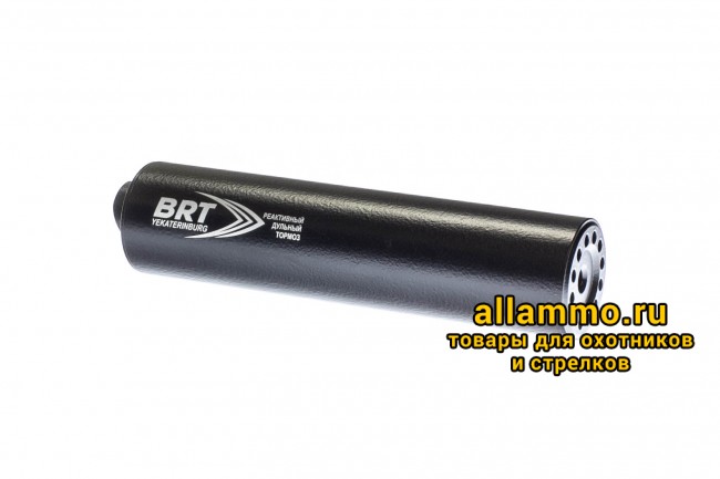 Реактивный ДТКП закрытого типа BRT на TR3/АК-12, кал. 5,45Х39 (200мм, резьба байонет, п/п 7.5мм, ⌀ 50мм)