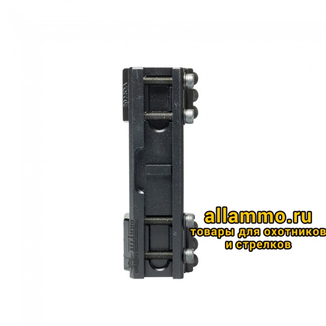 Моноблочный кронштейн РОСТ "ХВАТ" 30мм H15мм 20MOA на Picatinny/Weaver