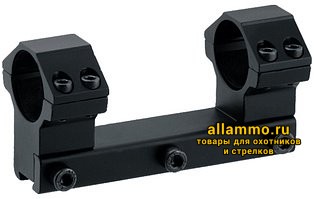 RGPM2PA-30H4 Кронштейн LEAPERS UTG 1PC High Profile Airgun Mount w/Stop Pin, 30mm 