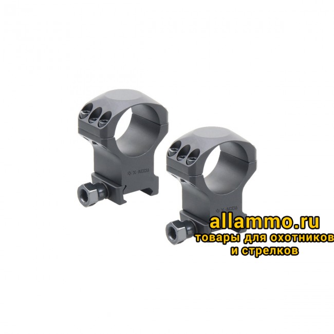 Кольца Vector Optics X-Accu 30мм BH=35мм Высокие на Picatinny/Weaver (XASR-3003)