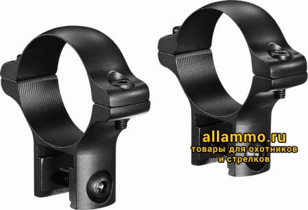 Кольца раздельные KOZAP CZ452 D30мм с окном визира BH14.8 (No.22*) низкие