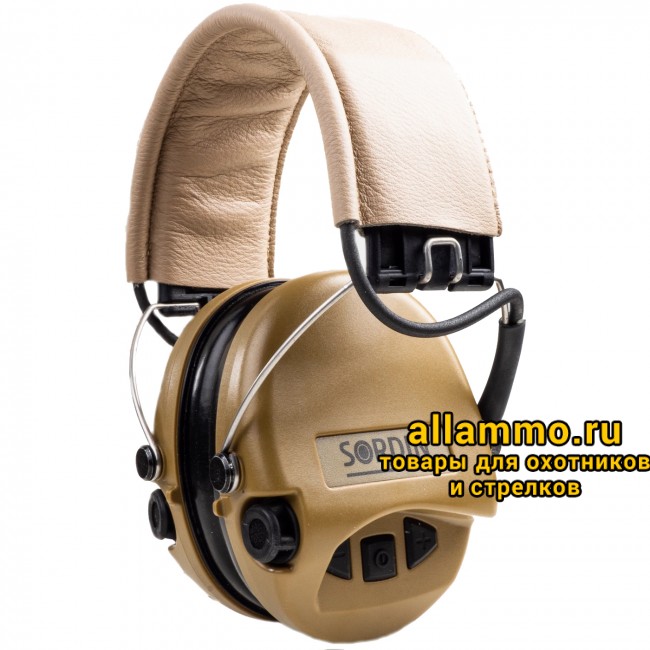 Наушники активные MSA Sordin Supreme Pro-X, Brawn/Leather (75302-X12--S)