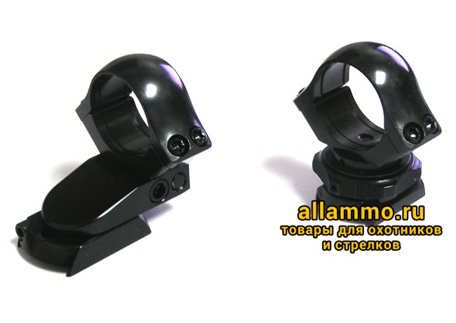 pic_12976b.JPG 121120/120-11047 Быстросъемные поворотные кольца Suhl 26мм с основаниями на CZ-550 KR=26мм BH=17мм