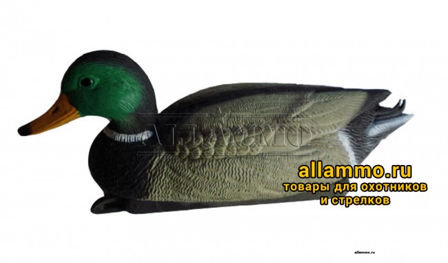 Чучело Кряквы BIRDLAND (не складной пластик) селезень (7416)