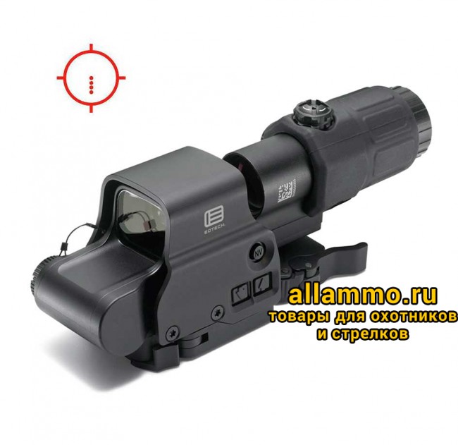 HHS1_left3-4 Комплект HHS1 - коллиматорный прицел EOTech EXPS3-4 и увеличитель G33 STS