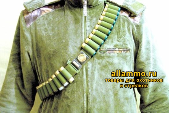 Патронташ-лента "Патроллер" на 50 патронов для 12/16 калибра