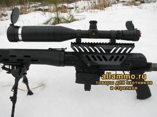 Боковой высокий кронштейн на Тигр/СВД"Манта-2", наклон 30 МОА