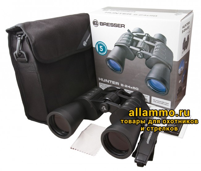 Бинокль Bresser Hunter 8-24x50 