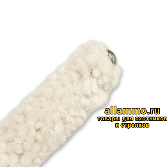 1c9d98b704e6e0c8013bf810979ee1e7.jpg Хлопковый ершик пуховка Bore Tech .45 Cal. (10мм) резьба папа 8/32 (BTMB-40450)