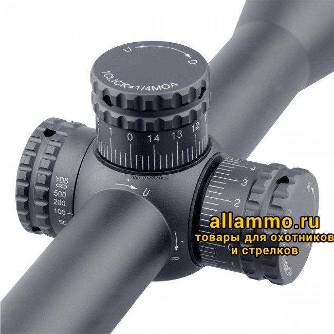 Оптический прицел Vector Optics Hugo 4-16x44 SFP GT кольца 25,4мм 