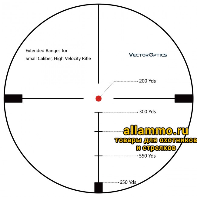 Оптический прицел Vector Optics Hugo 4-16x44 SFP GT кольца 25,4мм 