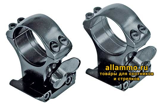 10453_2 5252-26047 Быстросъемные кольца MAK 26мм с основаниями на CZ 550 BH=17мм