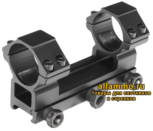 72589.5000.jpg Моноблок с кольцами 30 мм на планку weaver с упором FT-M-A085