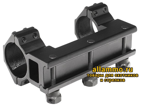 72591.5000.jpg Моноблок с кольцами 30 мм на планку weaver с упором FT-M-A085