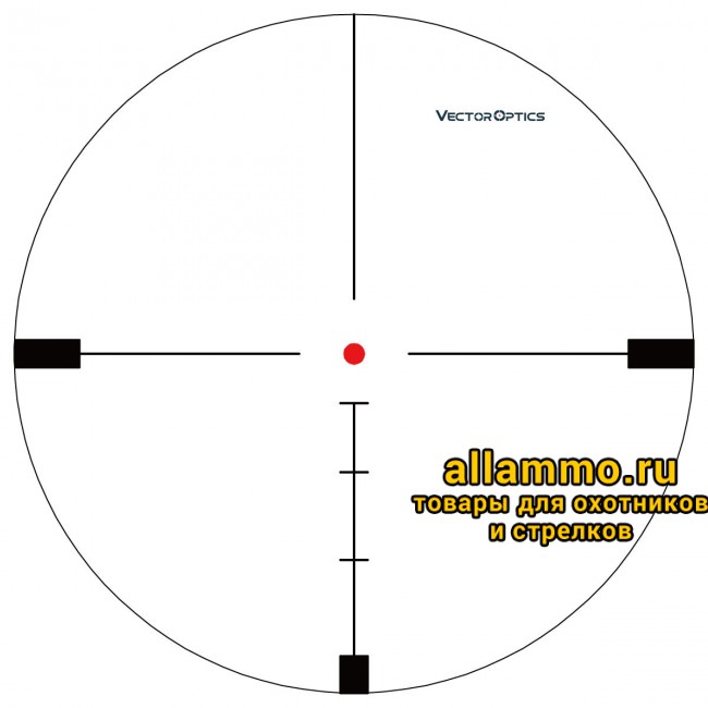 Оптический прицел Vector Optics Hugo 6-24x50 SFP GT кольца 25,4мм