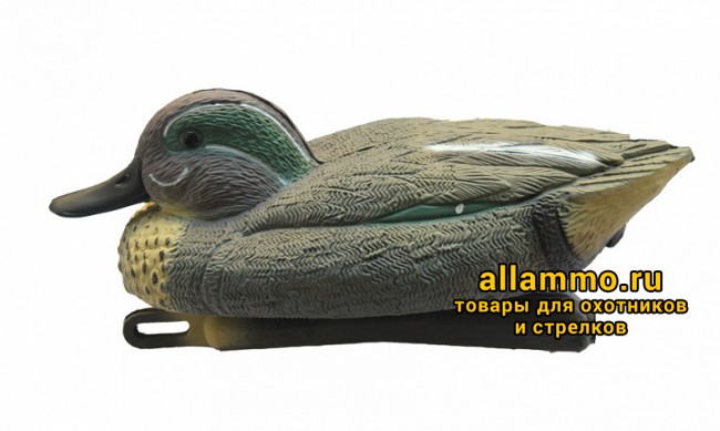 Чучело Чирка BIRDLAND (не складной пластик) селезень (7366)