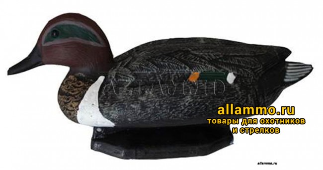 Чучело Чирка BIRDLAND (не складной пластик) селезень (7366)